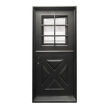 Pre-Order: Angela Single Dutch | Wrought Iron Door (Ships 16-18 Weeks)