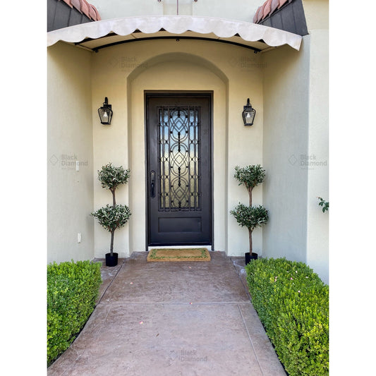 Pre-Order: Are | Wrought Iron Door (Ships 16-18 Weeks)