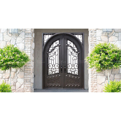 Pre-Order: Aspen | Wrought Iron Door (Ships 16-18 Weeks)