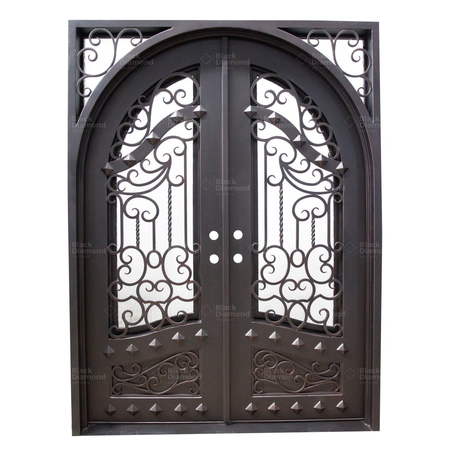 Pre-Order: Aspen | Wrought Iron Door (Ships 16-18 Weeks)