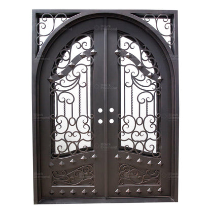 Pre-Order: Aspen | Wrought Iron Door (Ships 16-18 Weeks)