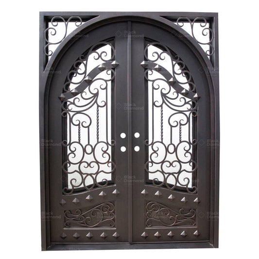 Pre-Order: Aspen | Wrought Iron Door (Ships 16-18 Weeks)