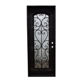 Pre-Order: Bormio | Wrought Iron Door (Ships 16-18 Weeks)
