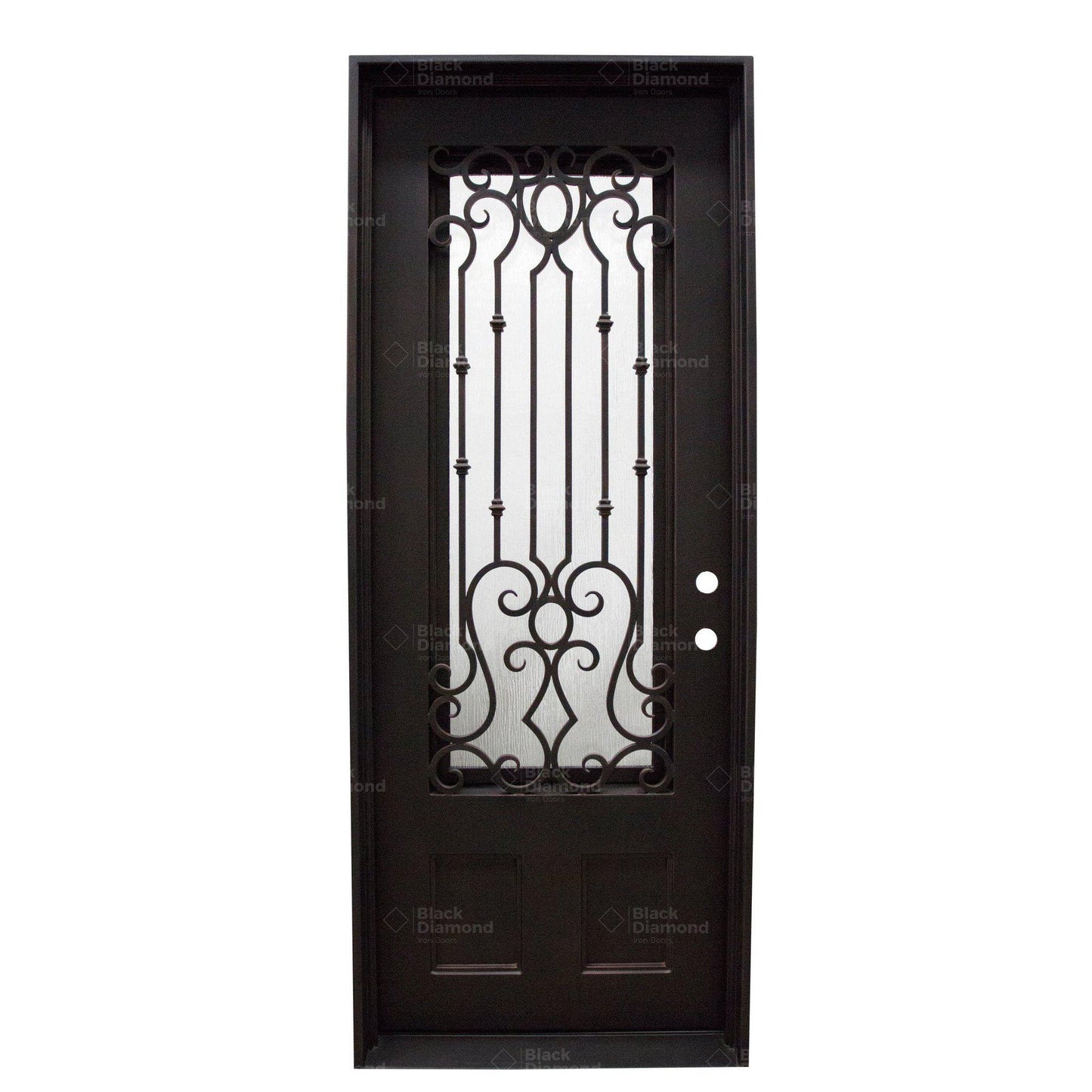 Pre-Order: Chamonix | Wrought Iron Door (Ships 16-18 Weeks)
