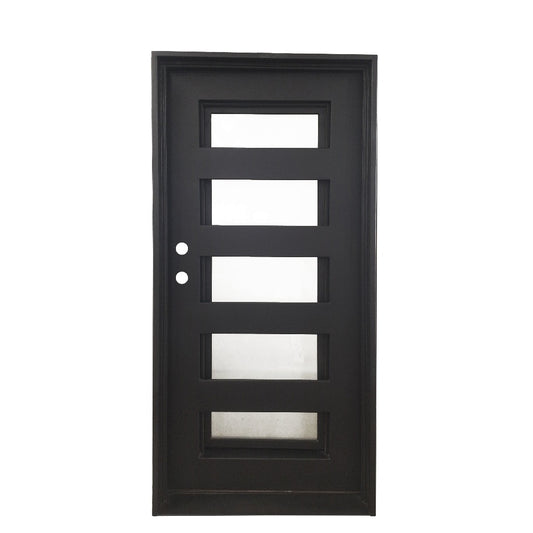 Pre-Order: Chicago 5 Single | Wrought Iron Door (Ships 16-18 Weeks)