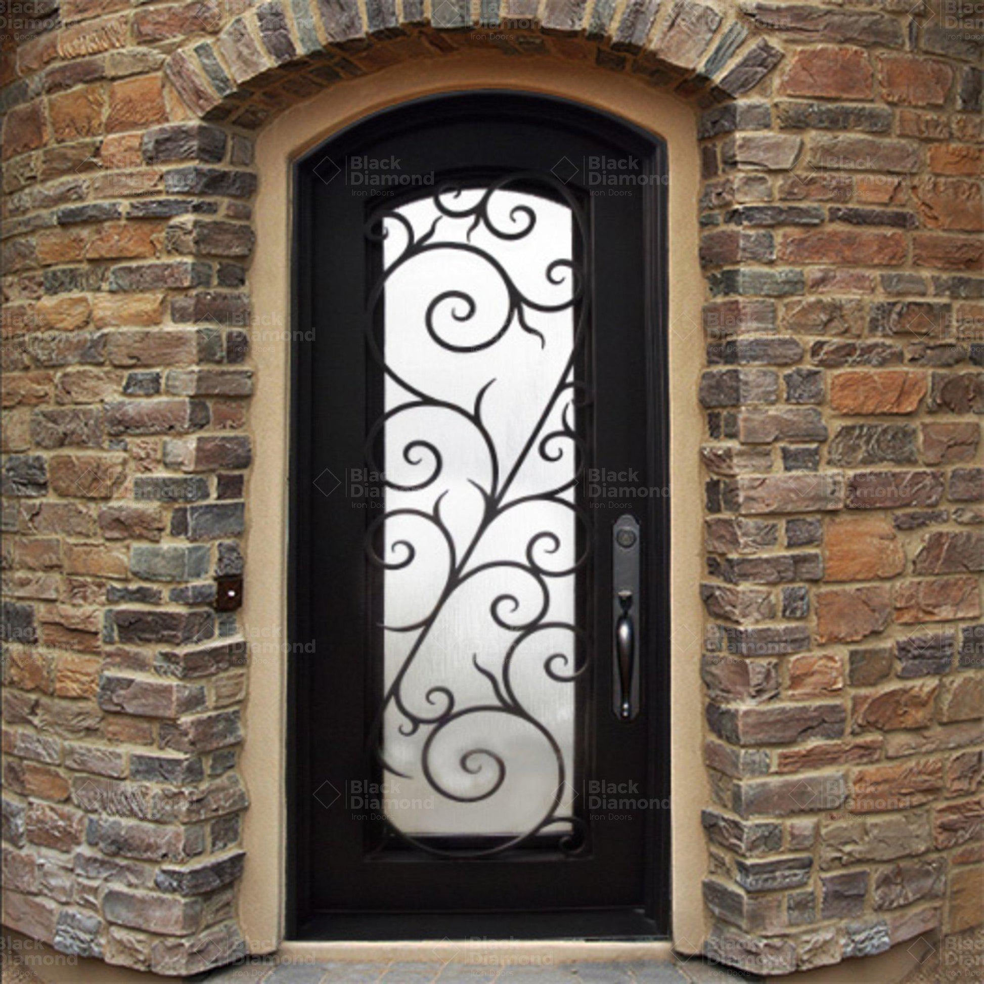 Pre-Order: Cortina | Wrought Iron Door (Ships 16-18 Weeks)