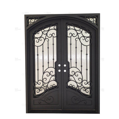 Pre-Order: Dallas Double | Wrought Iron Door (Ships 16-18 Weeks)