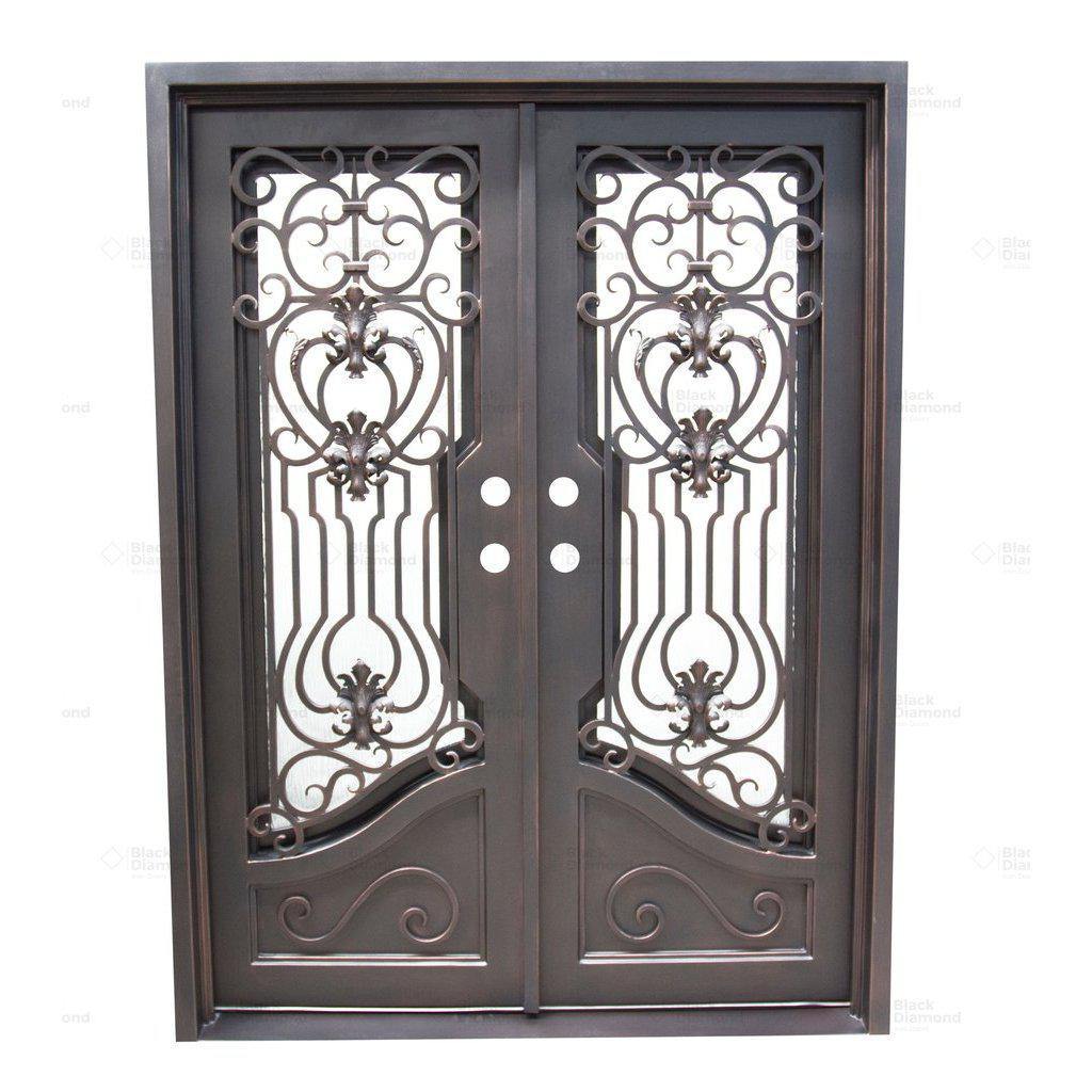 Pre-Order: Denver | Wrought Iron Door (Ships 16-18 Weeks)