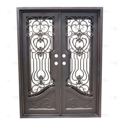 Pre-Order: Denver | Wrought Iron Door (Ships 16-18 Weeks)