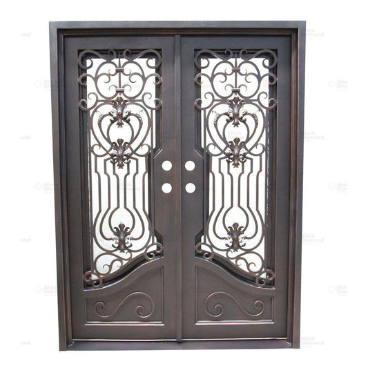 Pre-Order: Denver | Wrought Iron Door (Ships 16-18 Weeks)