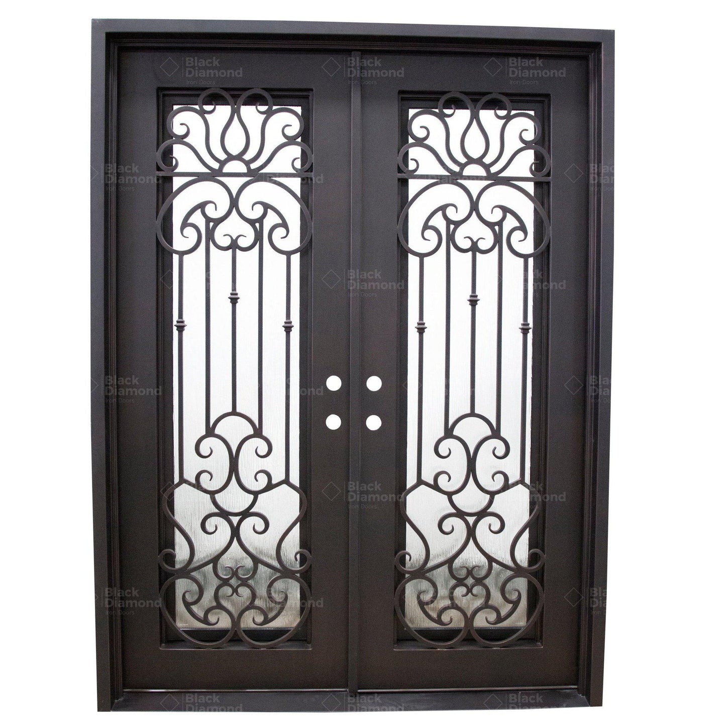 Pre-Order: Heavenly | Wrought Iron Door (Ships 16-18 Weeks)