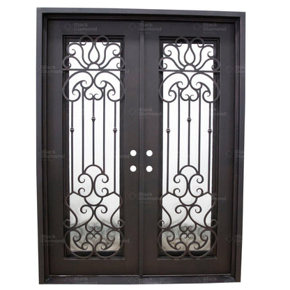 Pre-Order: Heavenly | Wrought Iron Door (Ships 16-18 Weeks)