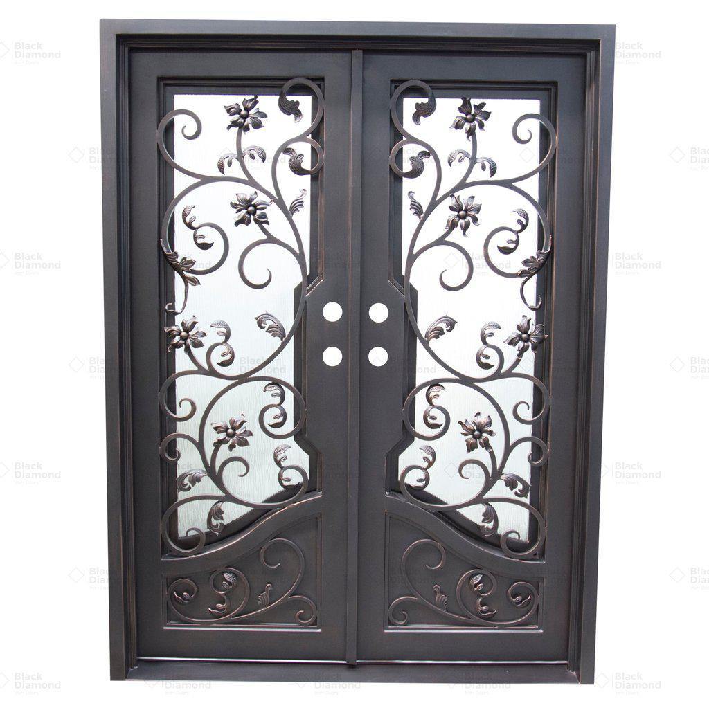 Pre-Order: Houston | Wrought Iron Door (Ships 16-18 Weeks)