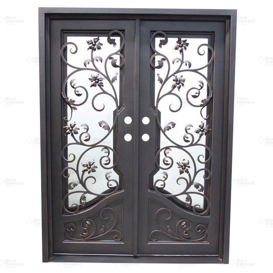 Pre-Order: Houston | Wrought Iron Door (Ships 16-18 Weeks)
