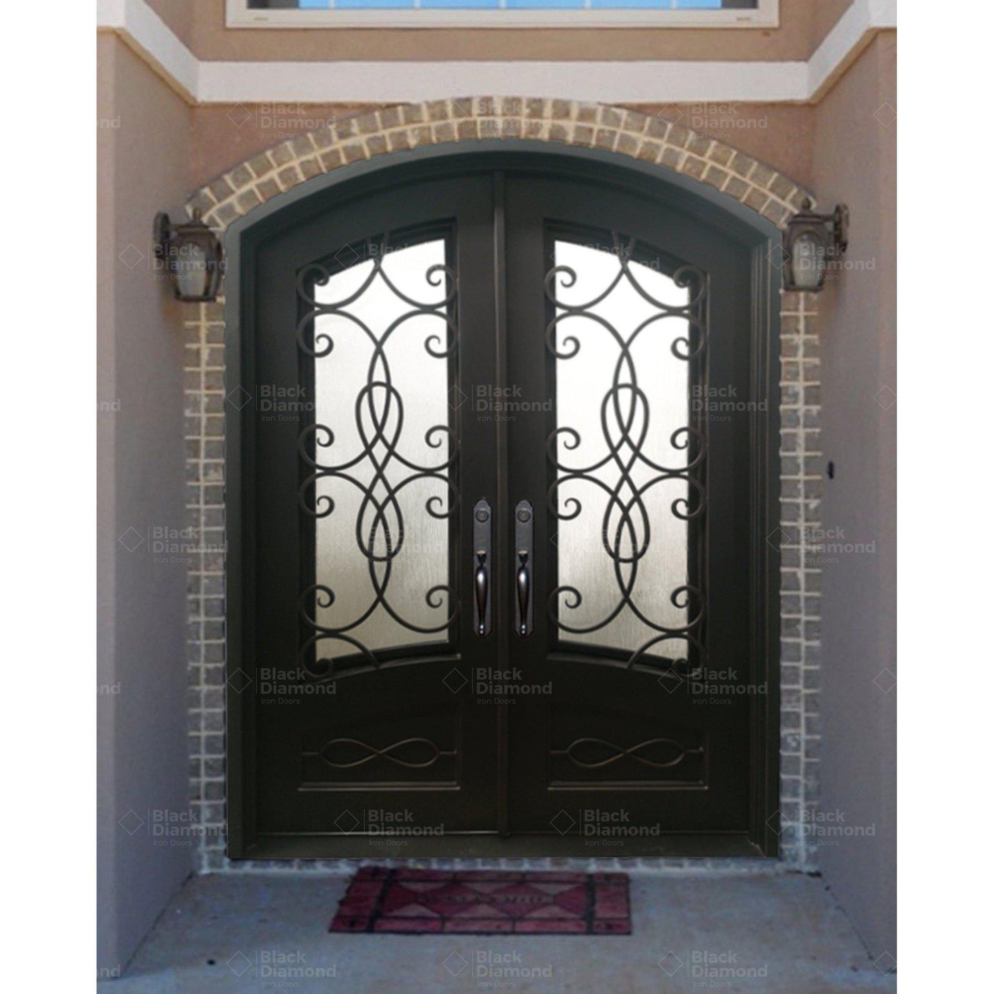 Pre-Order: Jackson Hole | Wrought Iron Door (Ships 16-18 Weeks)