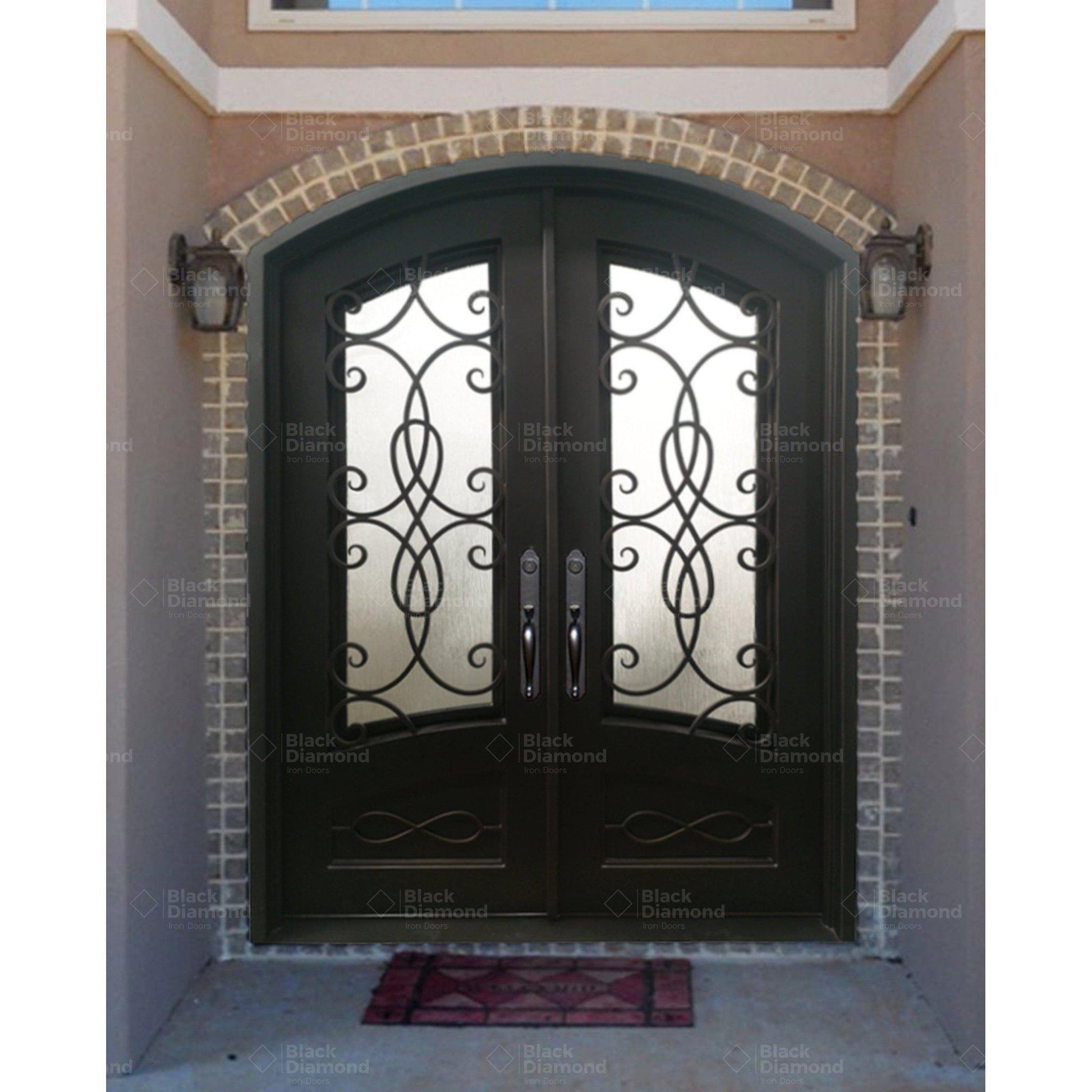 Pre-Order: Jackson Hole | Wrought Iron Door (Ships 16-18 Weeks)