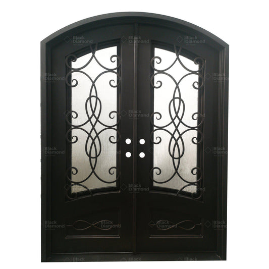 Pre-Order: Jackson Hole | Wrought Iron Door (Ships 16-18 Weeks)