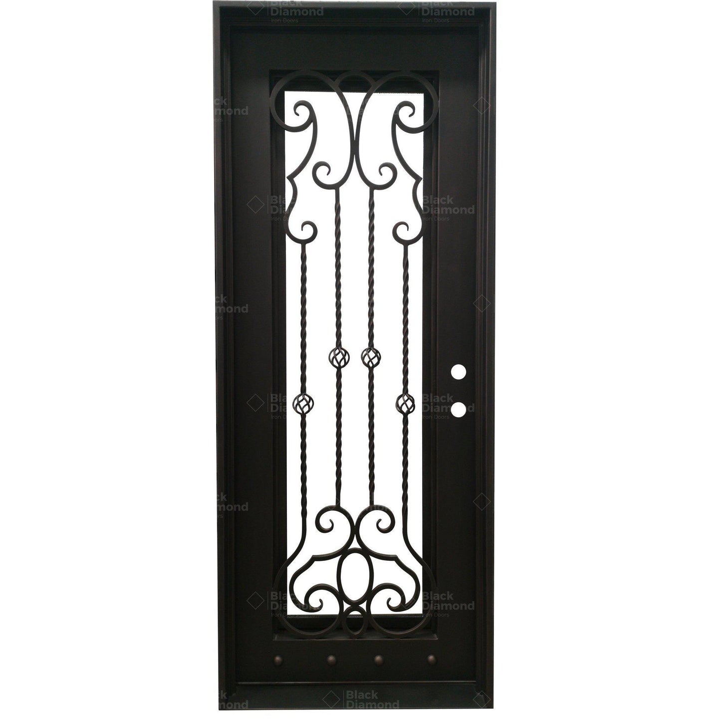Pre-Order: Kitzbuhel | Wrought Iron Door (Ships 16-18 Weeks)