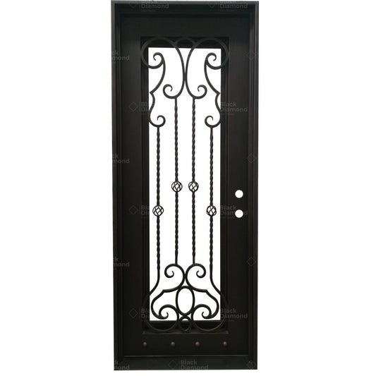Pre-Order: Kitzbuhel | Wrought Iron Door (Ships 16-18 Weeks)