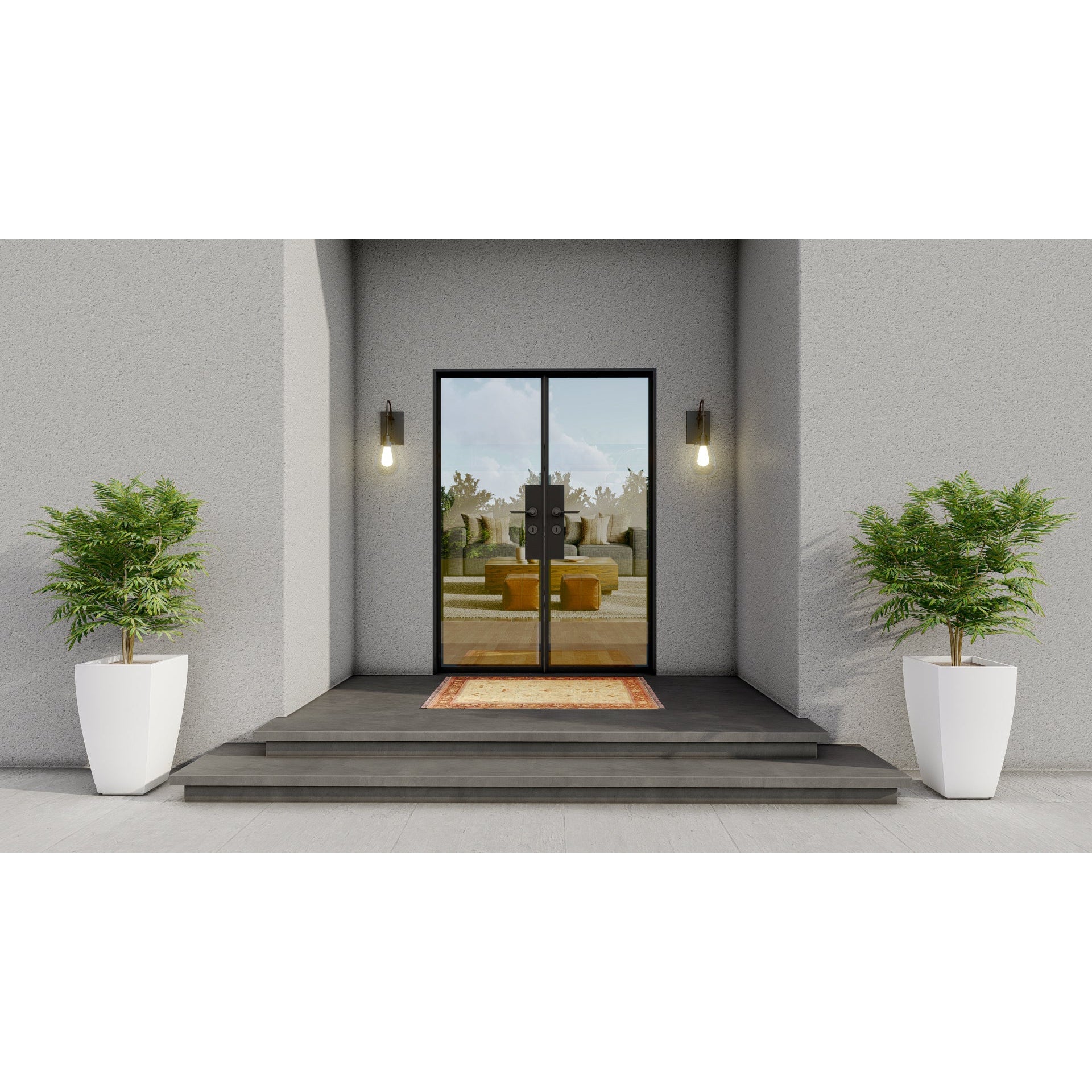 Pre-Order: Light 1 - Double | Steel French Doors (Ships 16-18 Weeks)