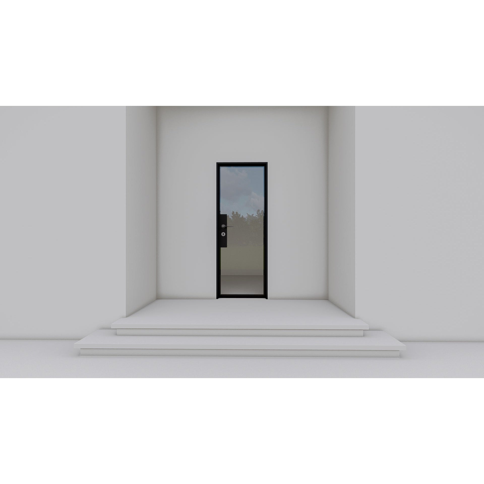Pre-Order: Light 1 Single | Steel French Doors (Ships 16-18 Weeks)