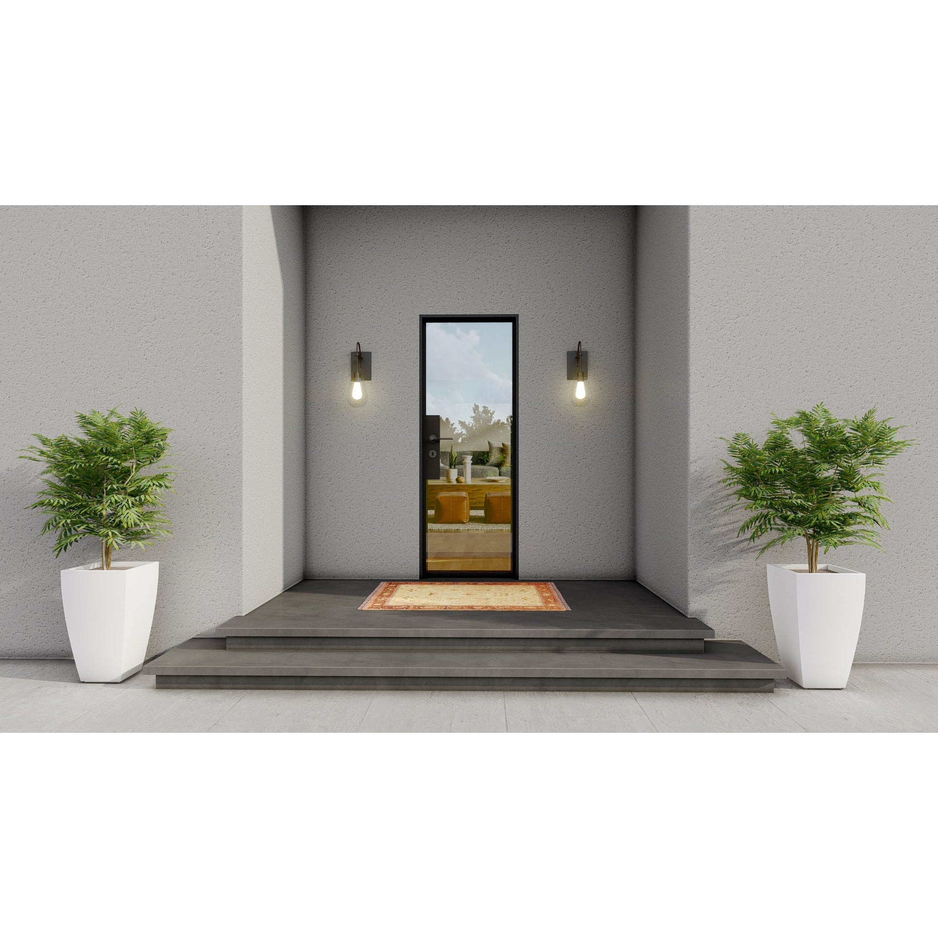 Pre-Order: Light 1 Single | Steel French Doors (Ships 16-18 Weeks)