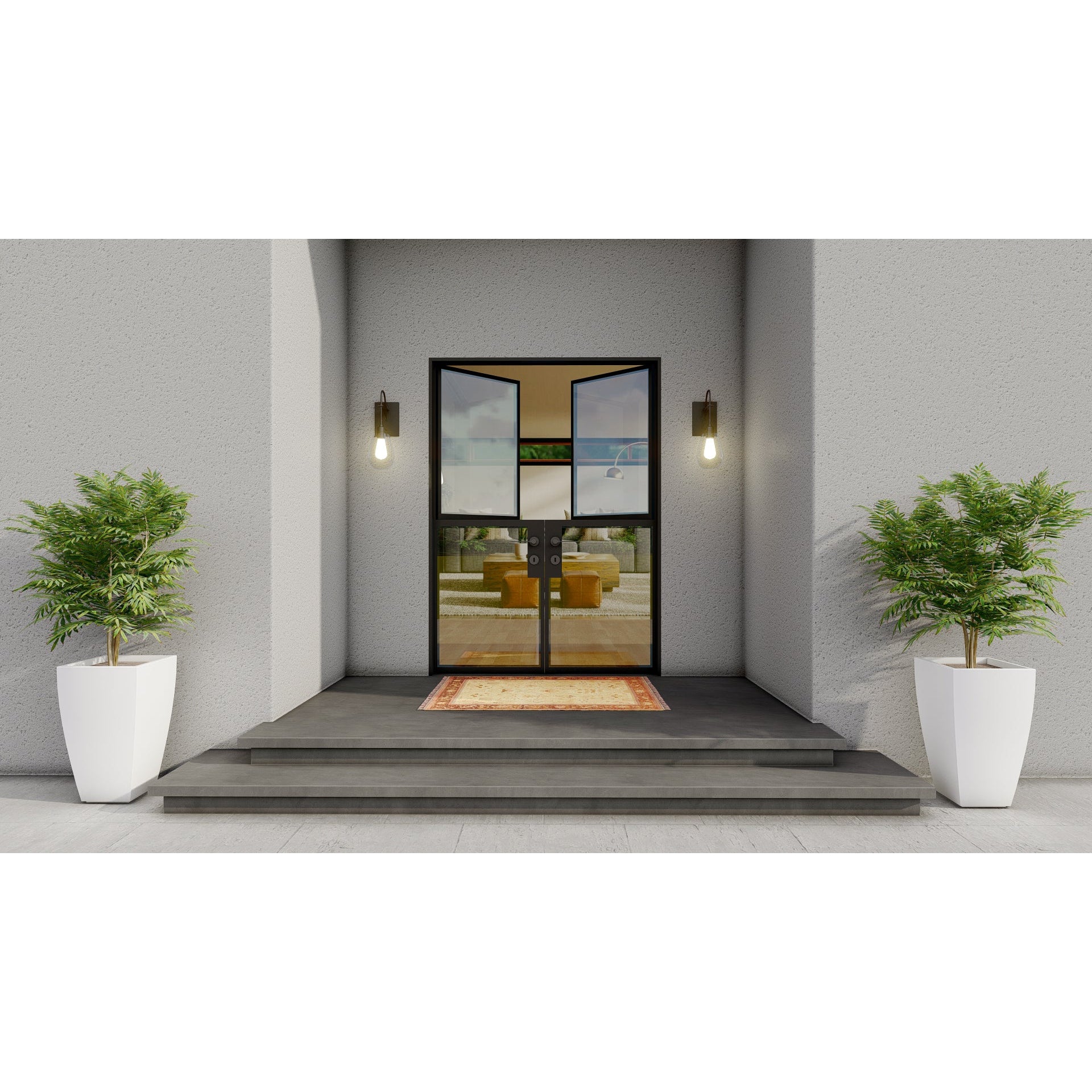 Pre-Order: Light 2 - Double - Dutch | Steel French Doors (Ships 16-18 Weeks)