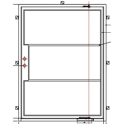 Pre-Order: Light 3 Pivot | Steel Pivot Doors (Ships in 22-24 Weeks)