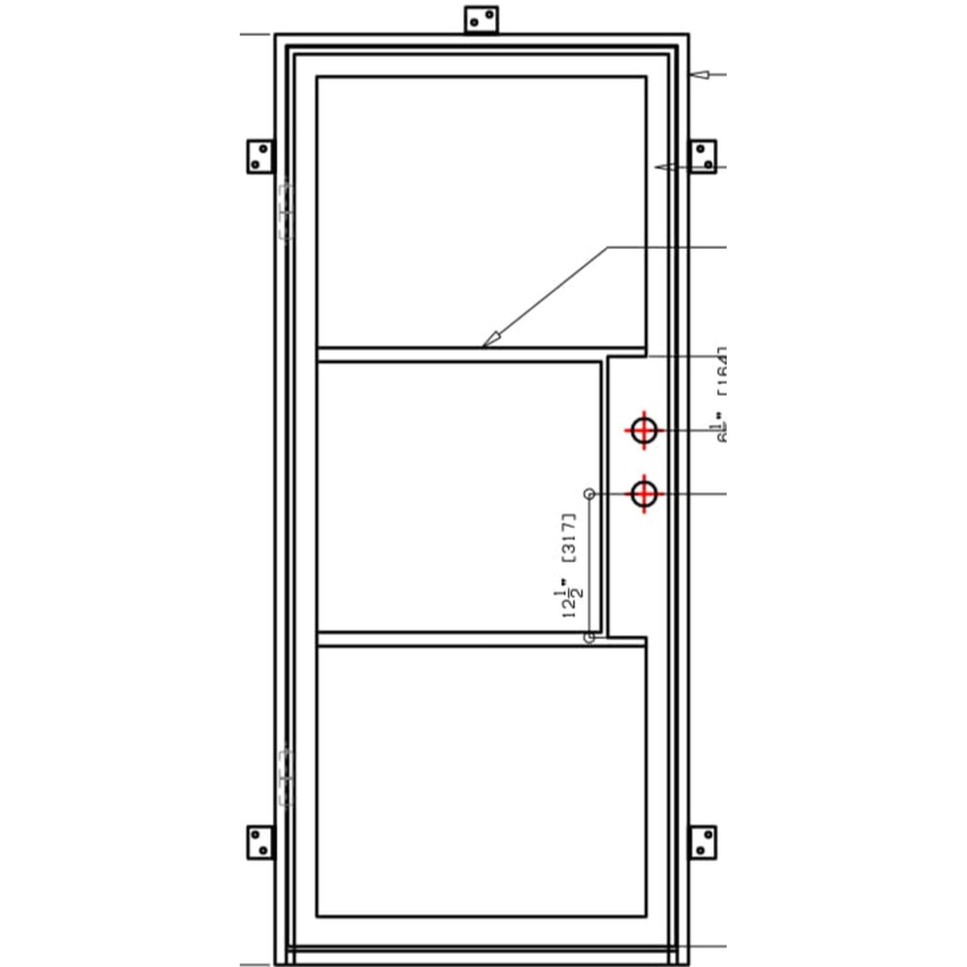 Pre-Order: Light 3 Single (Cold Weather + Thermal Break) | Steel French Doors (Ships 16-18 Weeks)