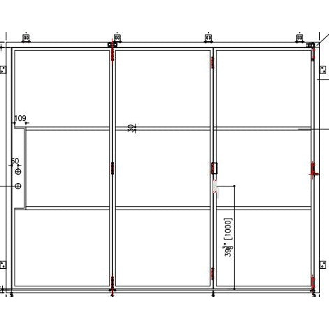 Pre-Order: Light 3S - 3 Panel (Cold Rolled Steel) | Steel Bi-Fold Doors (Ships 16-18 Weeks)