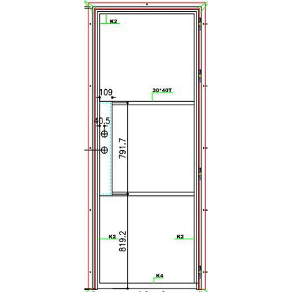 Pre-Order: Light 3S Single | Cold Rolled Steel French Doors (Ships 16-18 Weeks)