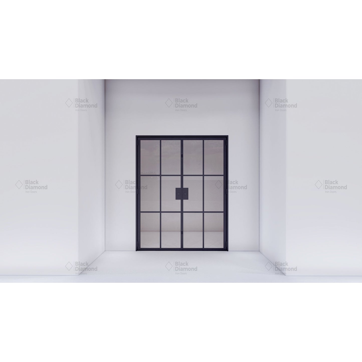 Pre-Order: Light 6 Interior - Double | Steel Interior Door (Ships 16-18 Weeks)
