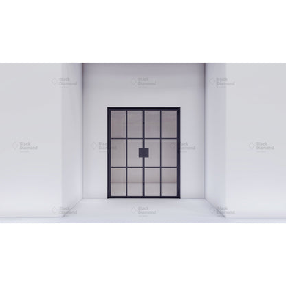 Pre-Order: Light 6 Interior - Double | Steel Interior Door (Ships 16-18 Weeks)