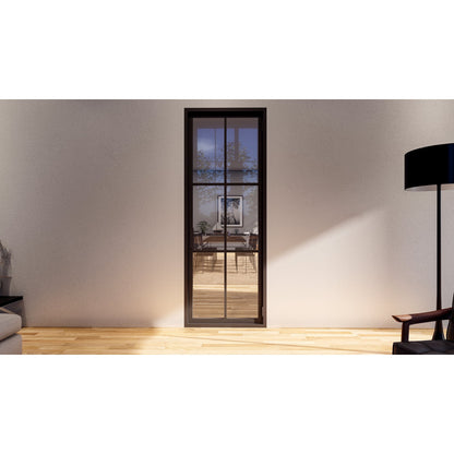 Pre-Order: Light 6 Interior - Single | Steel Interior Door (Ships 16-18 Weeks)