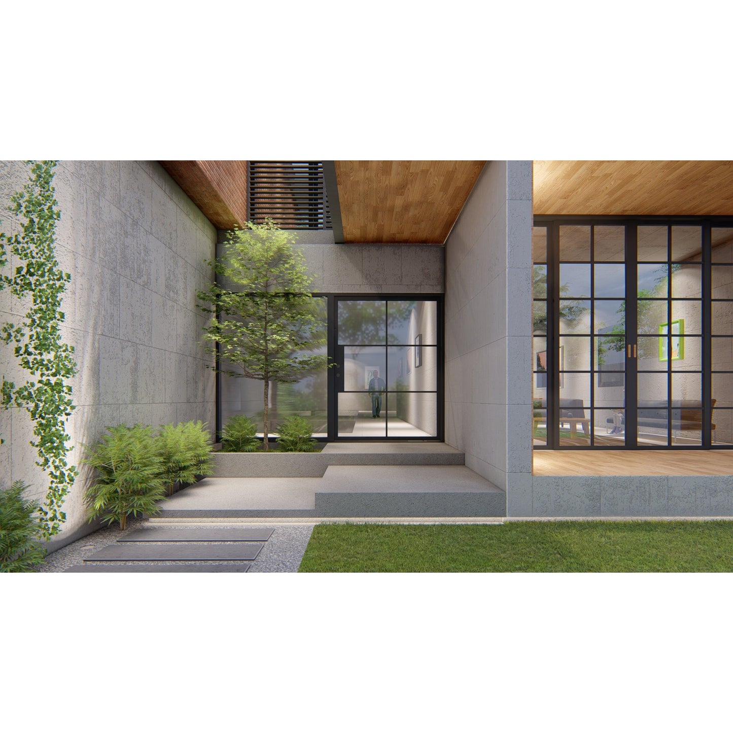 Pre-Order - Light 6 Pivot | Steel Pivot Doors (Ships in 22-24 Weeks)
