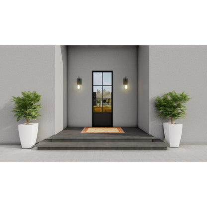 Pre-Order: Light 6 Single + Kickplate | Steel French Doors (Ships 16-18 Weeks)