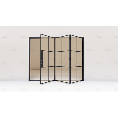Pre-Order: Light 6S - 3 Panel (Cold Rolled Steel) | Steel Bi-Fold Doors (Ships 16-18 Weeks)