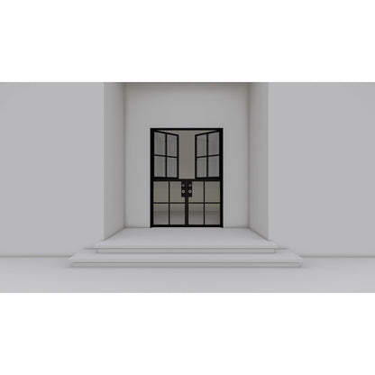 Pre-Order: Light 8 - Double Dutch | Steel French Doors (Ships 16-18 Weeks)