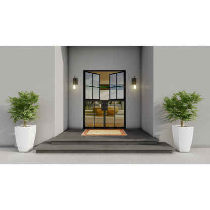 Pre-Order: Light 8 - Double Dutch | Steel French Doors (Ships 16-18 Weeks)