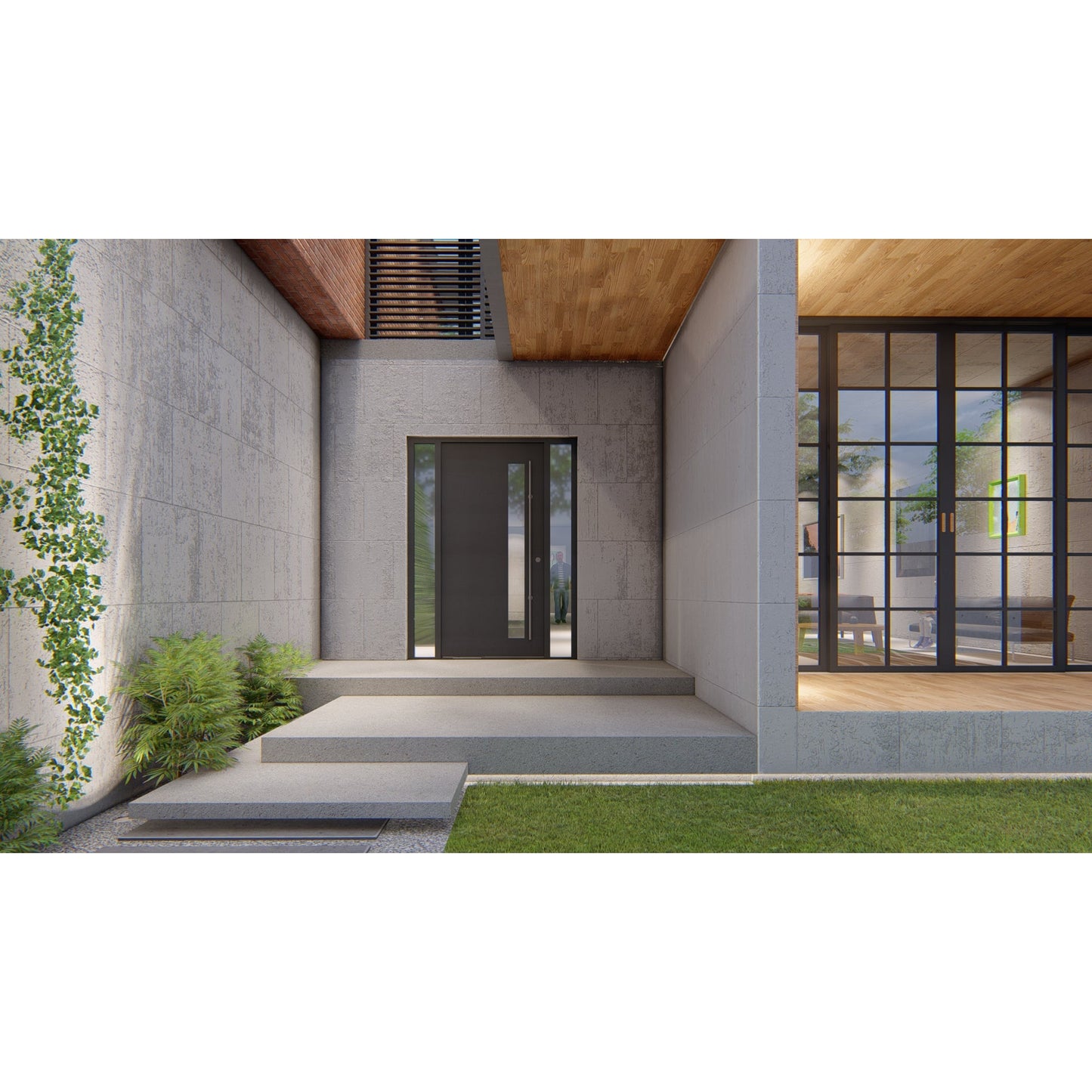 Pre-Order: Los Angeles Pivot | Steel Pivot Doors (Ships 16-18 Weeks)