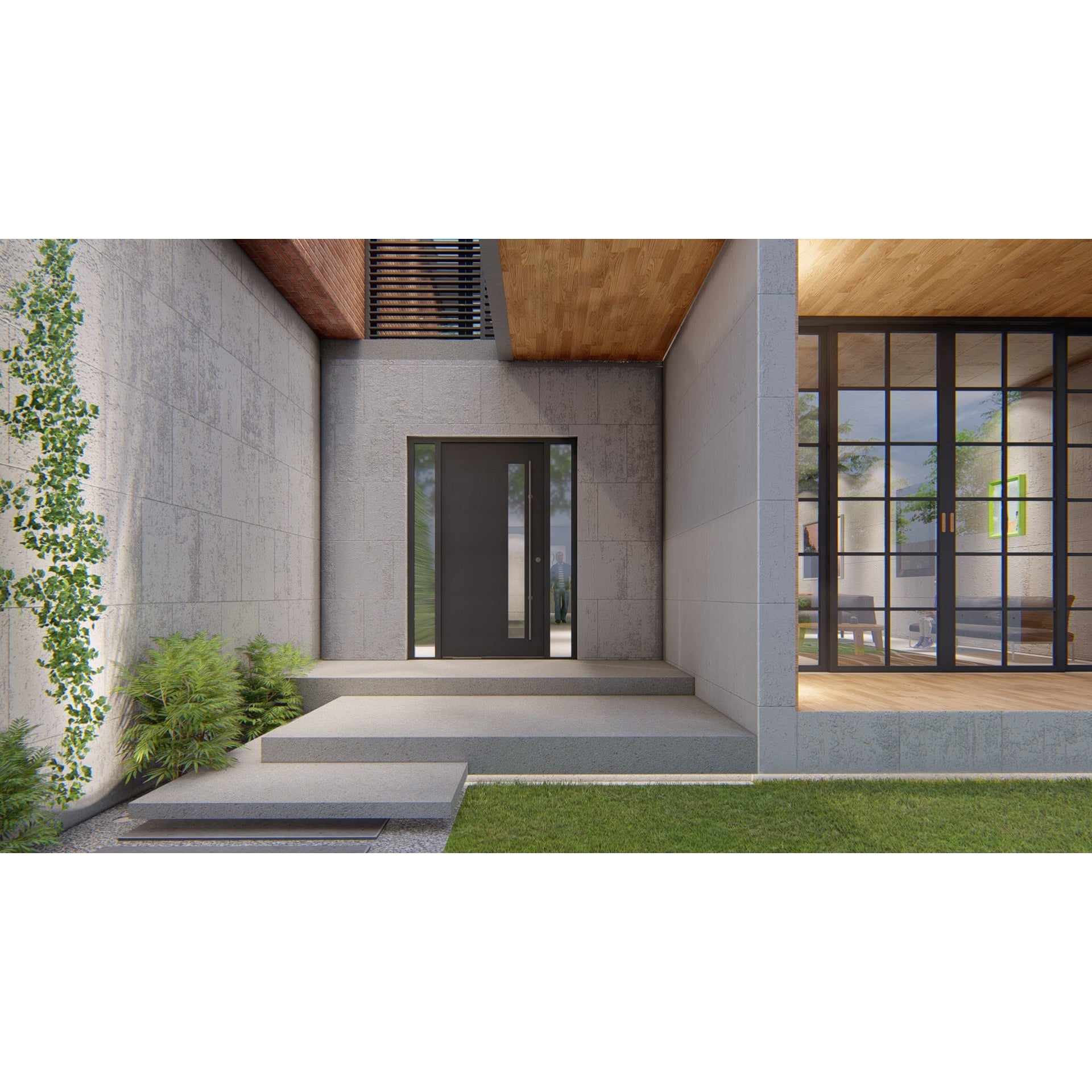 Pre-Order: Los Angeles Pivot | Steel Pivot Doors (Ships 16-18 Weeks)