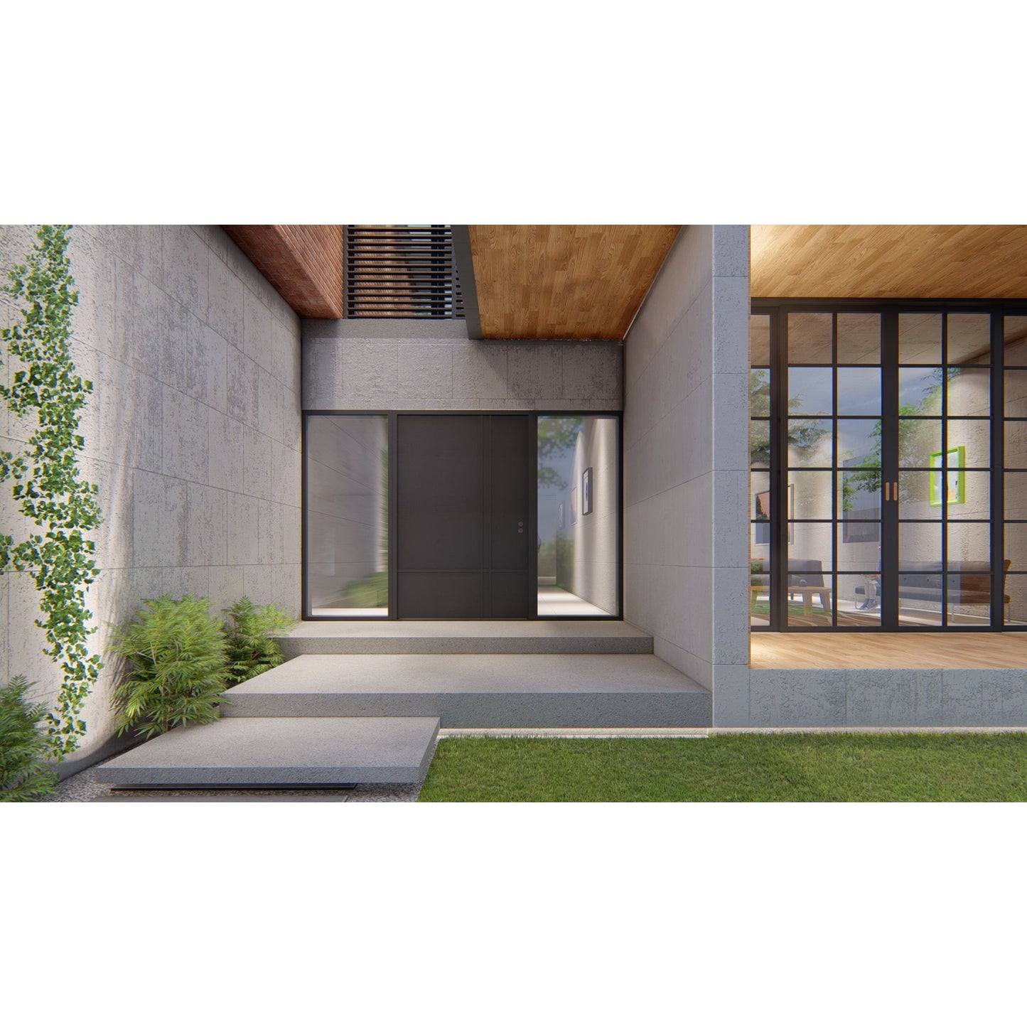 Pre-Order - Monterrey Pivot | Steel Pivot Doors (Ships in 22-24 Weeks)