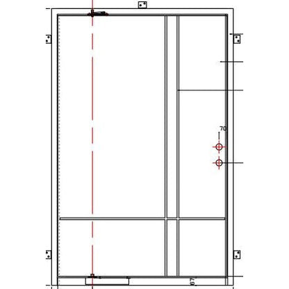 Pre-Order - Monterrey Pivot | Steel Pivot Doors (Ships in 22-24 Weeks)