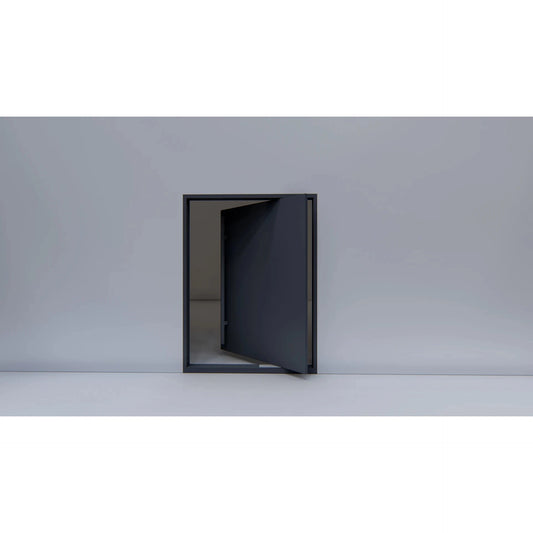 Pre-Order - Rockford Pivot | Steel Pivot Doors (Ships in 22-24 Weeks)