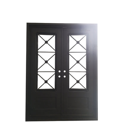 Pre-Order: Snowflower | Wrought Iron Door (Ships 16-18 Weeks)