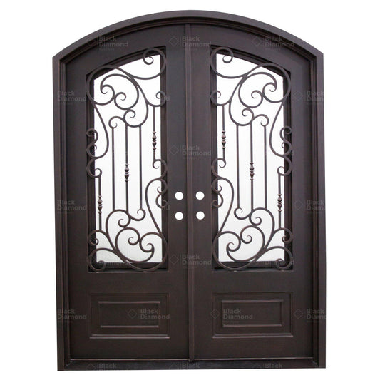 Pre-Order: Snowmass | Wrought Iron Door (Ships 16-18 Weeks)