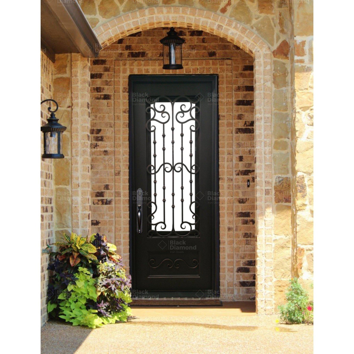 Pre-Order: St. Mortiz | Wrought Iron Door (Ships 16-18 Weeks)