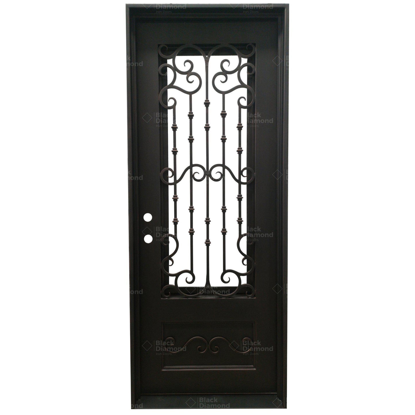 Pre-Order: St. Mortiz | Wrought Iron Door (Ships 16-18 Weeks)