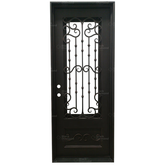 Pre-Order: St. Mortiz | Wrought Iron Door (Ships 16-18 Weeks)