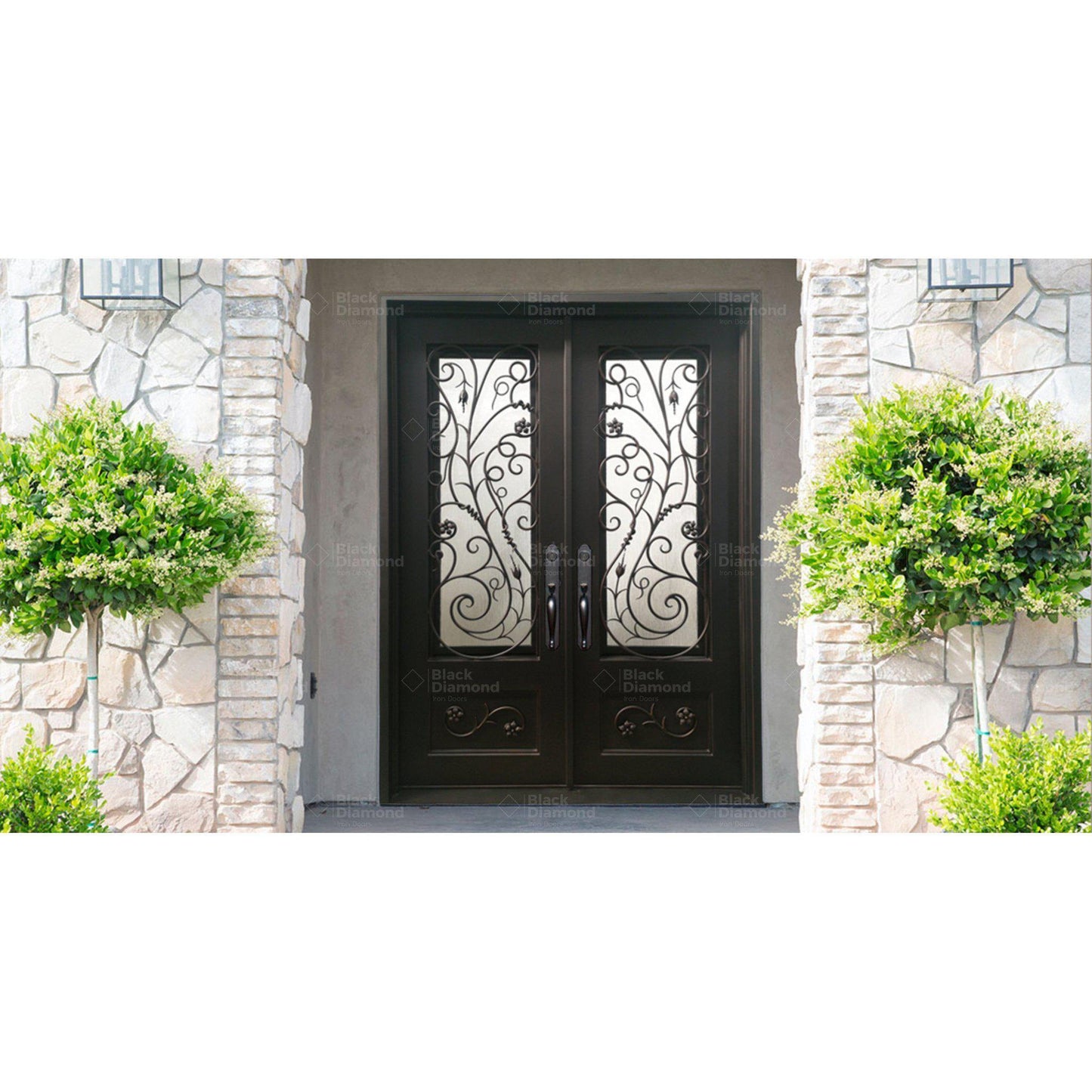 Pre-Order: Steamboat Springs | Wrought Iron Door (Ships 16-18 Weeks)